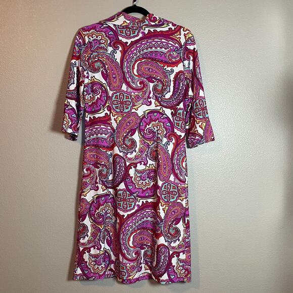 Jude Connally Pink Paisley Midi Dress - Picture 8 of 8